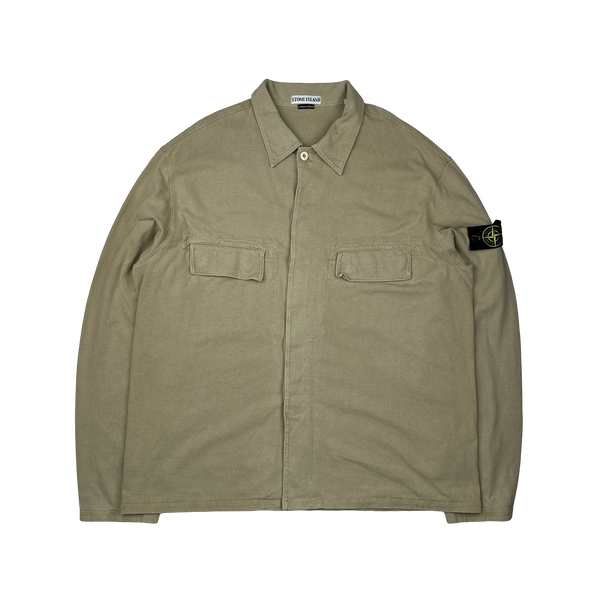 Stone Island 1998 Vintage Cotton Overshirt - XXL