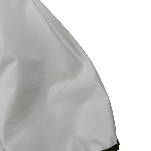 CP Company White Pro Tek Spellout Jacket - Large