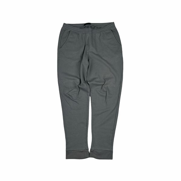 Prada Charcoal Grey Nylon Cotton Crewneck Tracksuit - Large