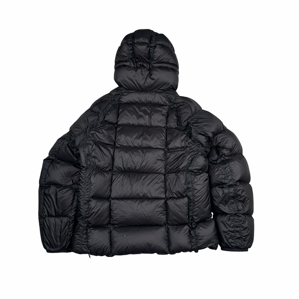 CP Company Black Down Filled DD Shell Lens View Puffer Jacket - XXL