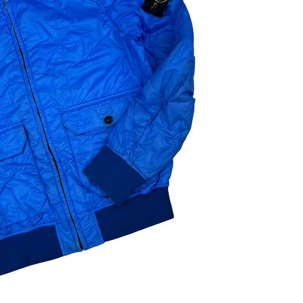 Stone Island 2009 Blue Tyveck Mesh Lined Jacket - Medium