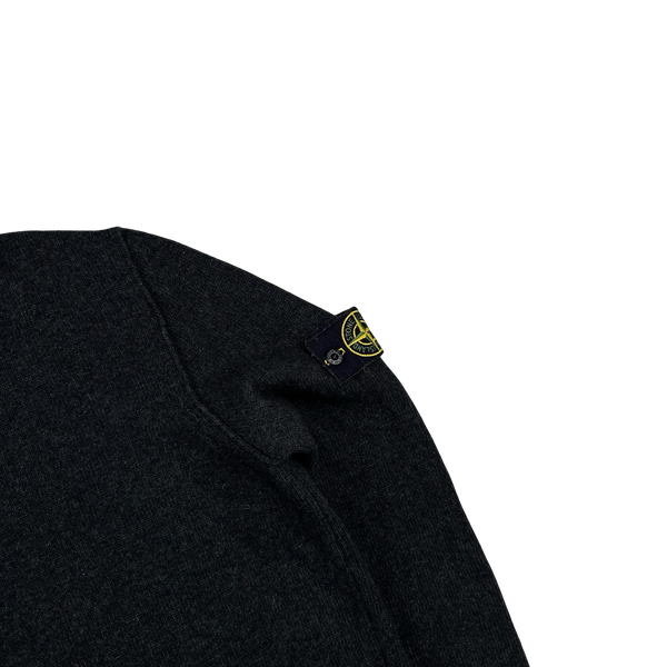 Stone Island 2016 Charcoal Knitted Jumper - XL