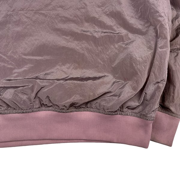 Stone Island Pink Nylon Metal Pullover Jumper - Medium