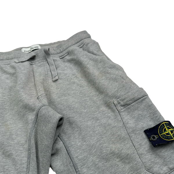 Stone Island 2018 Grey Cotton Joggers - Medium