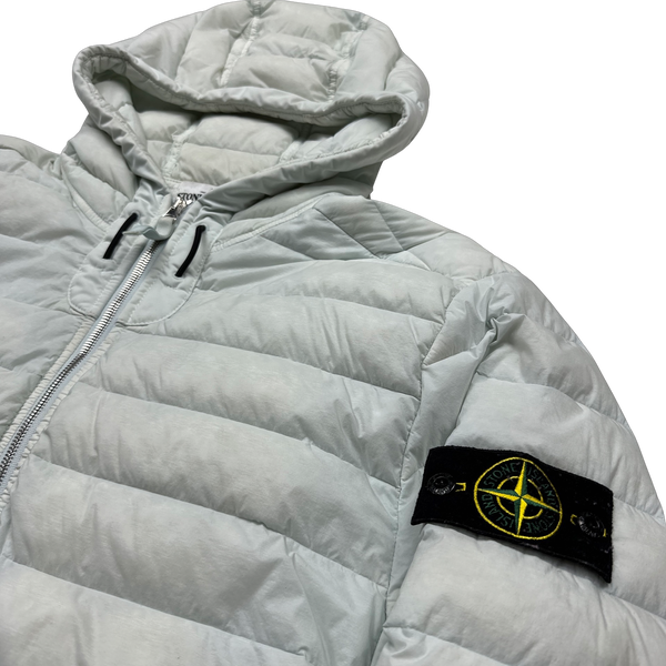 Stone Island 2021 Loom Woven Down Filled Nylon TC Puffer Jacket - Medium