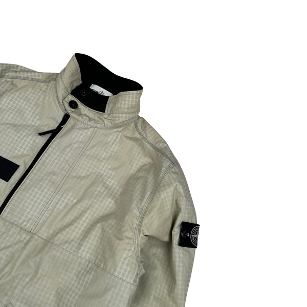 Stone Island 2017 Grid Check Ice Jacket Pullover - Large