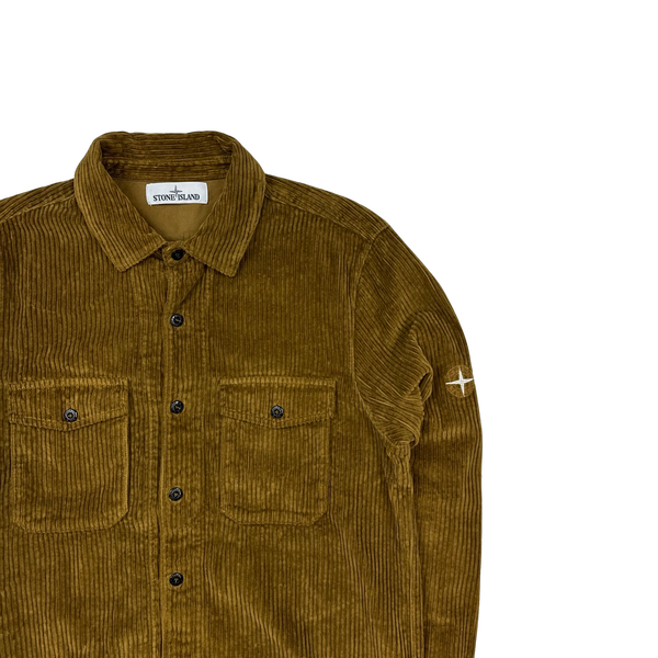 Stone island jumbo cord shirt outlet