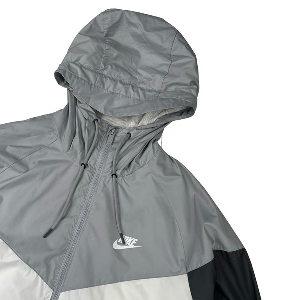 Nike Colour Block Lightweight Hooded Zipped Jacket - Medium