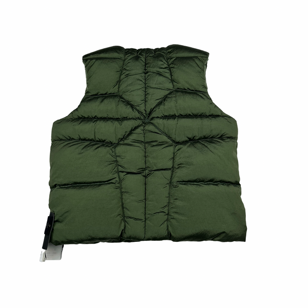 Stone Island 2022 Green Nylon Metal Down TC Gilet - Small