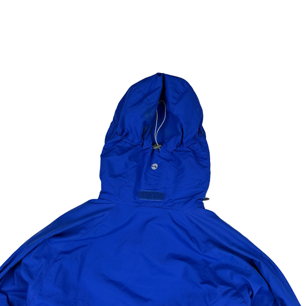 RAB Blue Pertex Vapour-Rise Waterproof Rain Jacket - Small
