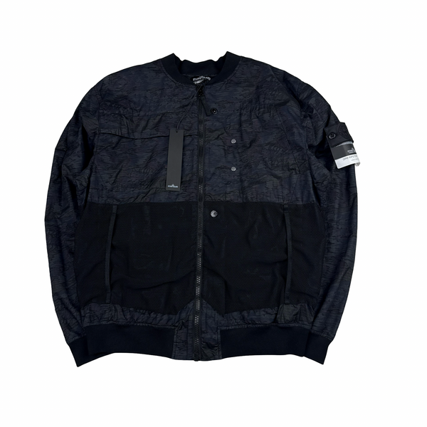 Stone Island 2021 DPM Ripstop Devore Shadow Project Bomber Jacket - Medium