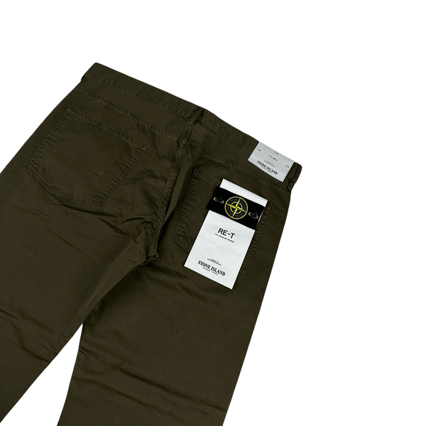 Stone Island 2012 RE T Khaki Trousers - 34"