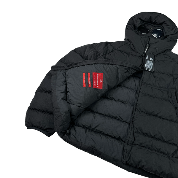 CP Company Black ECO CHROME-R Down Filled Puffer Jacket - XL