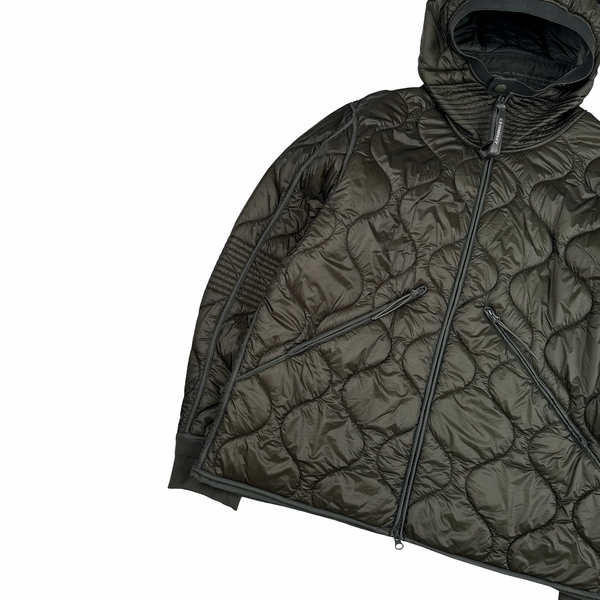CP Company Down Filled DD Shell Liner Lens View Puffer Jacket - XL