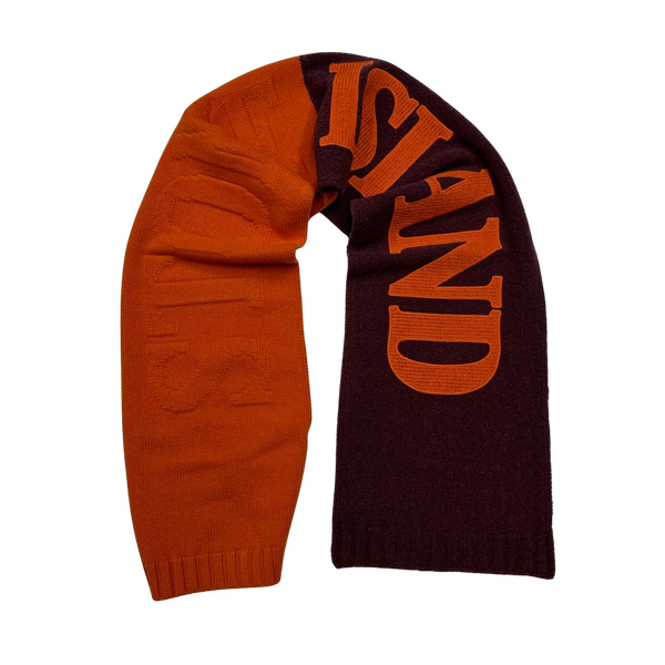 Stone Island 2019 Two Tone Wool Scarf
