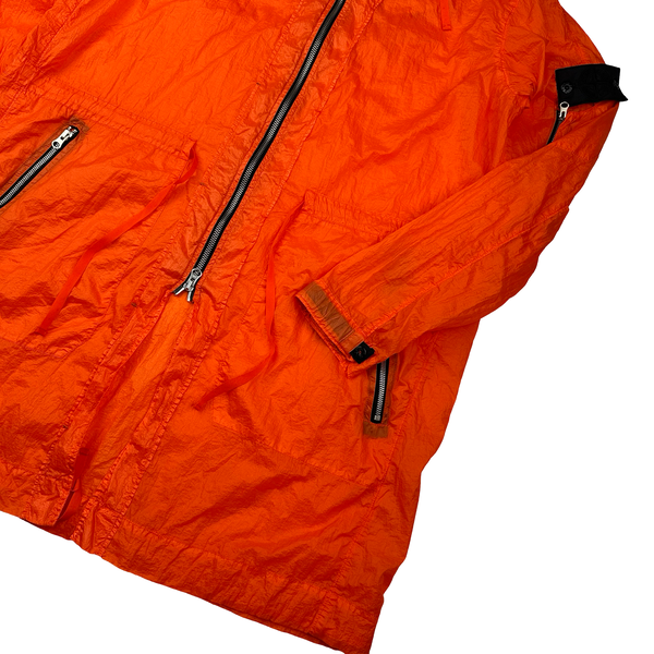 Stone Island Orange Lightweight Long Shadow Project Jacket - XL
