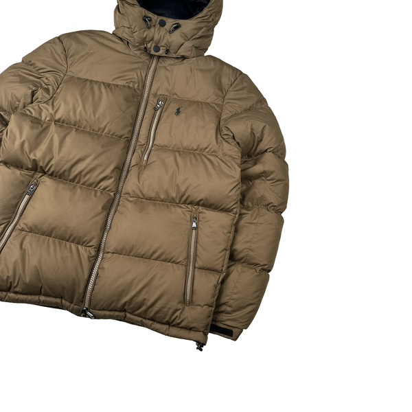 Ralph Lauren Brown Down Filled Jacket - Medium