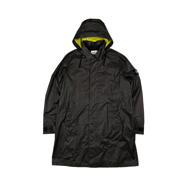 Supreme X Stone 2016 Island Heat Reactive Yellow/Brown Trench Coat - XL