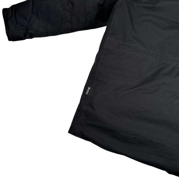 Stone Island 2021 Black Ripstop Gore-Tex Product Technology Paclite Down Jacket - XXL