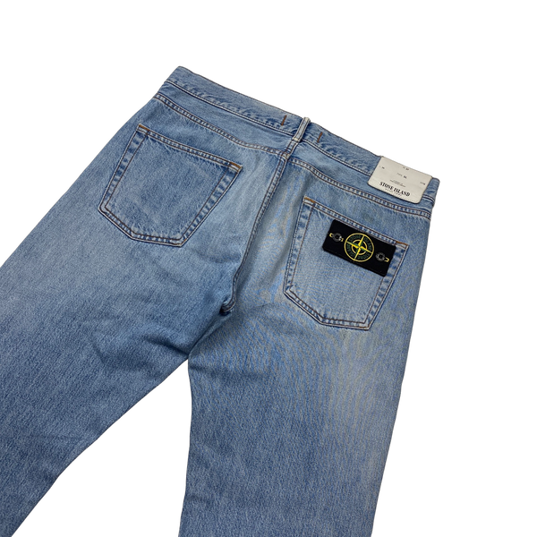 Stone Island 2015 SL Light Wash Denim Jeans  - 32"