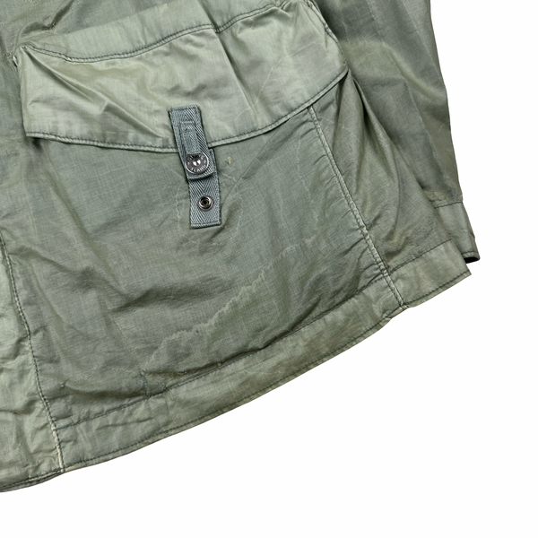 Stone Island 2009 Pale Green Multipocket Raso Jacket - Large