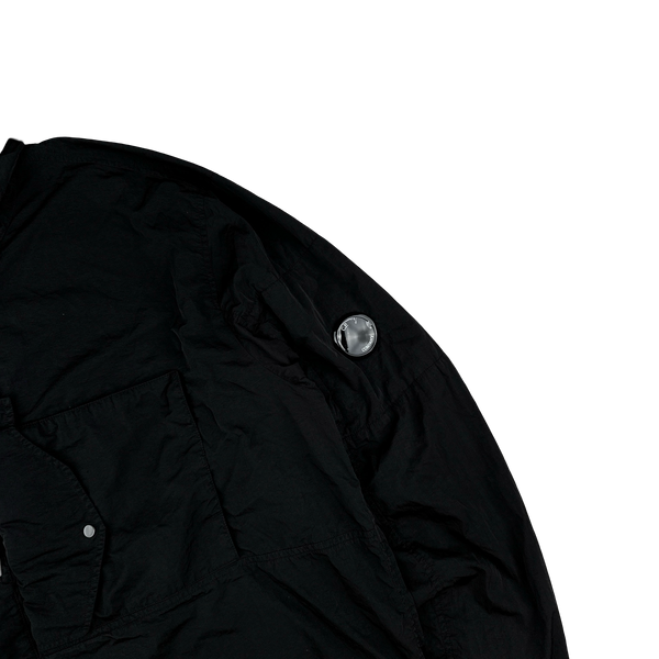 CP Company Black Chrome R Nylon Smock - Large