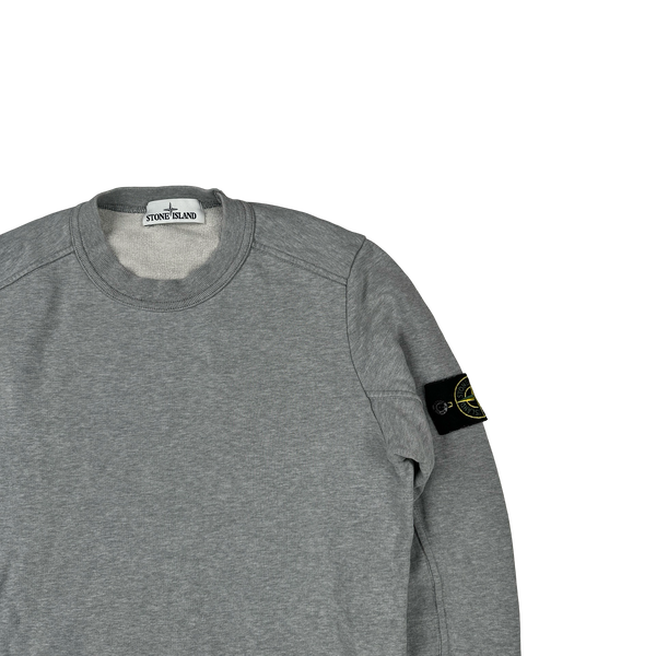 Stone Island 2016 Grey Crewneck Sweatshirt - Small