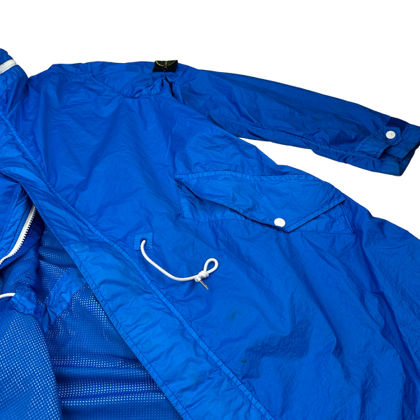 Stone Island 2013 Blue Membrana TC Parka Jacket - XL
