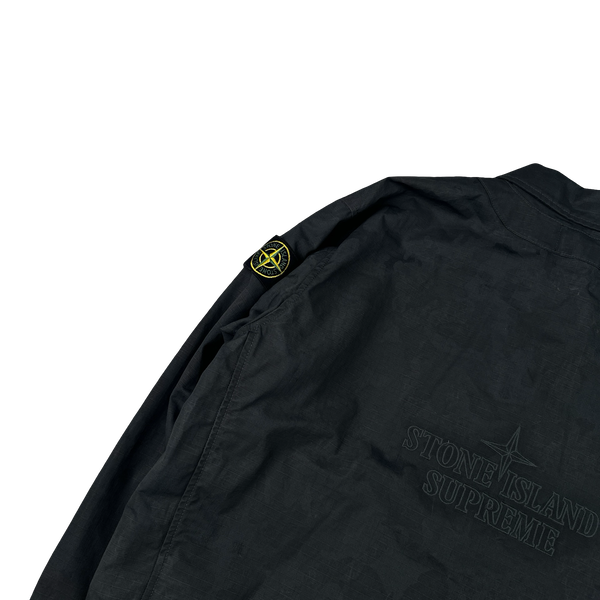 Supreme X Stone Island Reactive Ice Camo Ripstop Jacket - Medium
