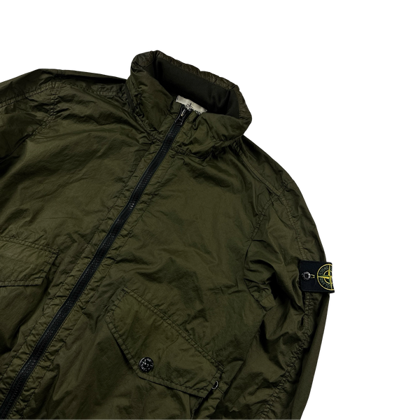 Stone Island 2017 Khaki Membrana 3L TC Jacket - Medium