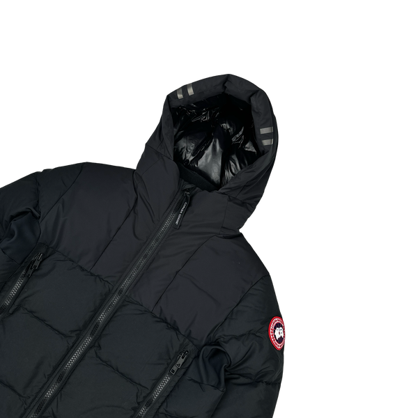 Canada Goose Black Premium Down Hybridge Puffer Jacket - Medium