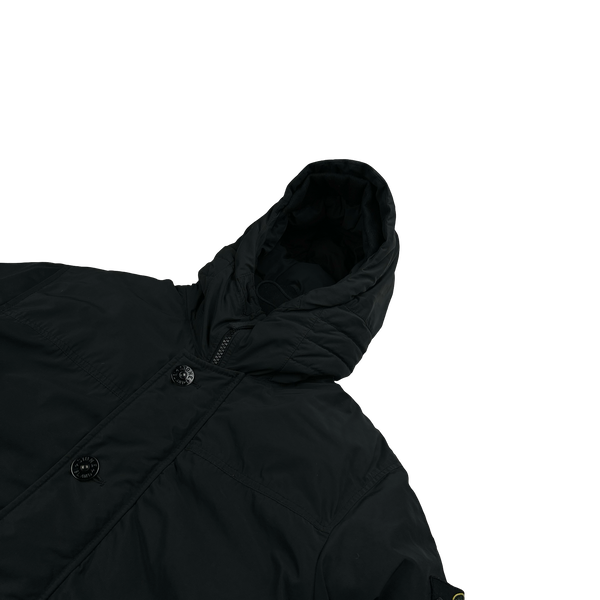 Stone Island 2013 Black Micro Reps Down Filled Winter Jacket - Medium