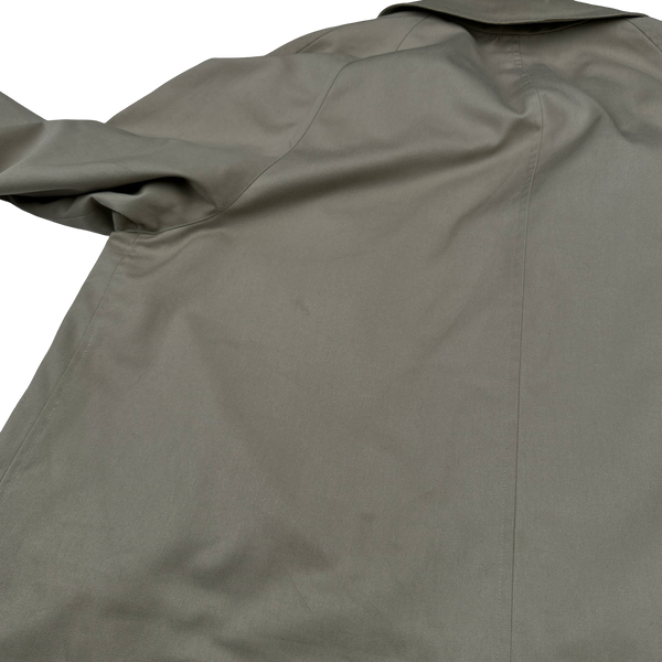 Burberry Nova Check Lined Tan Trench Coat - XXL