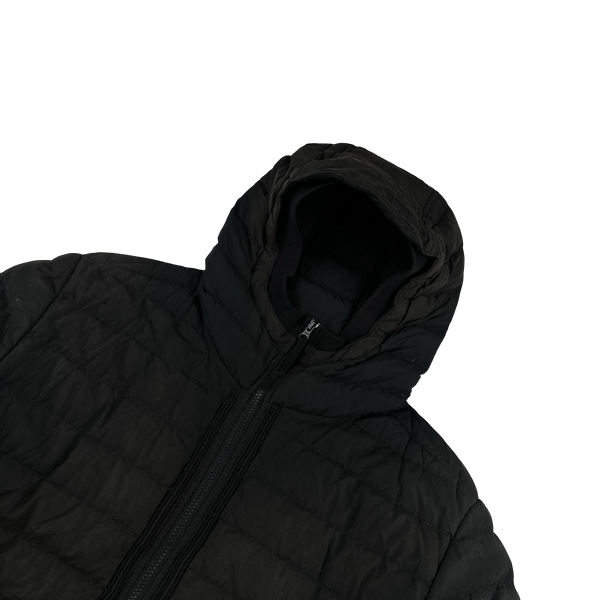 Stone Island 2021 Black 0-Cotton R Nylon Tela Puffer Jacket - XL