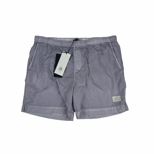 CP Company Lilac Chrome Swim Shorts - Large