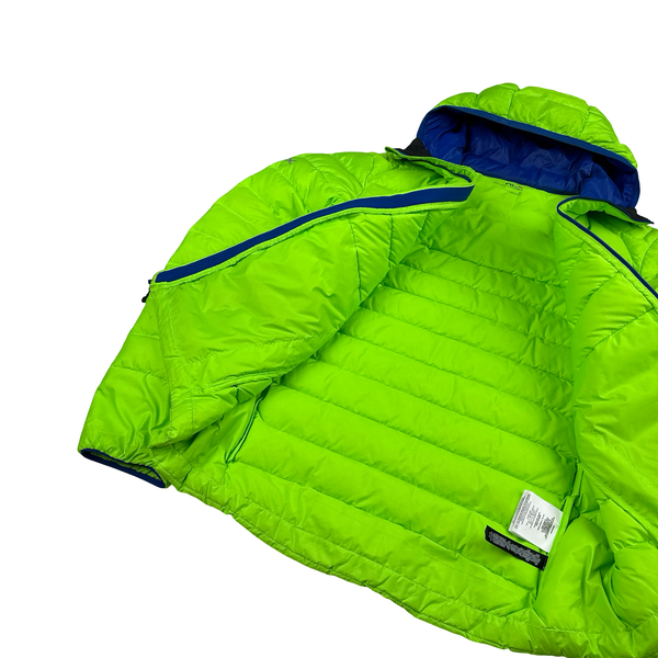 Ralph Lauren Performance Neon Green Down Filled Puffer Jacket - Large