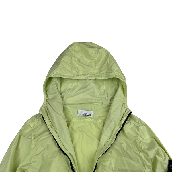Stone Island 2017 Yellow Tela Paracadute Hooded Jacket - Small