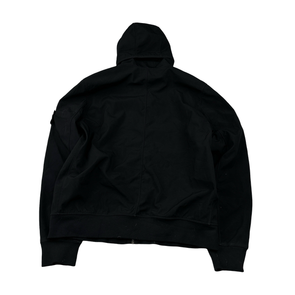 Stone Island 2019 Black Light Soft Shell R Jacket - Large