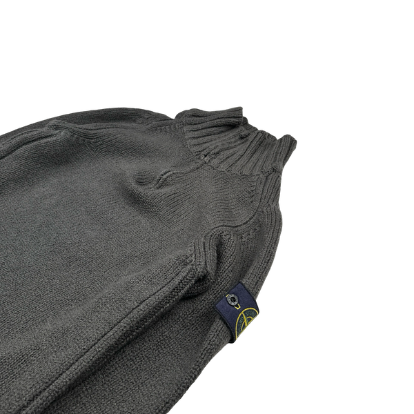 Stone Island 2002 Vintage Wool High Neck Pullover - XS