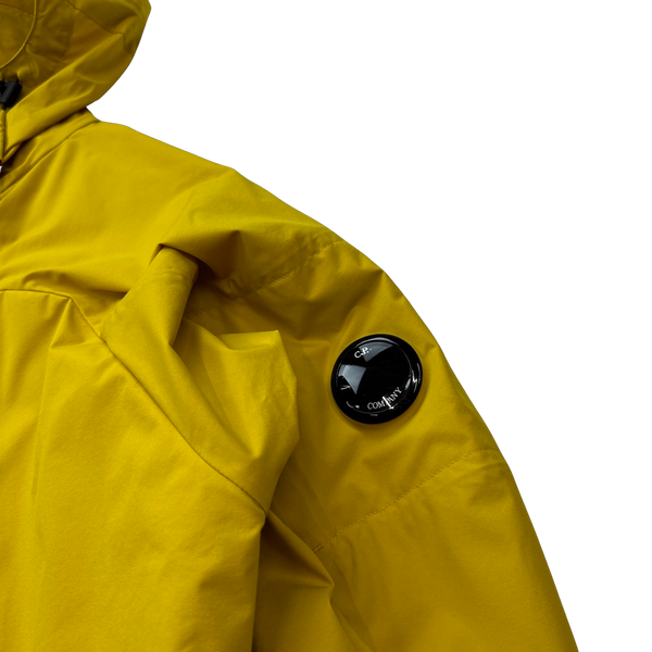 CP Company Yellow Hooded Pro Tek Jacket - 3XL