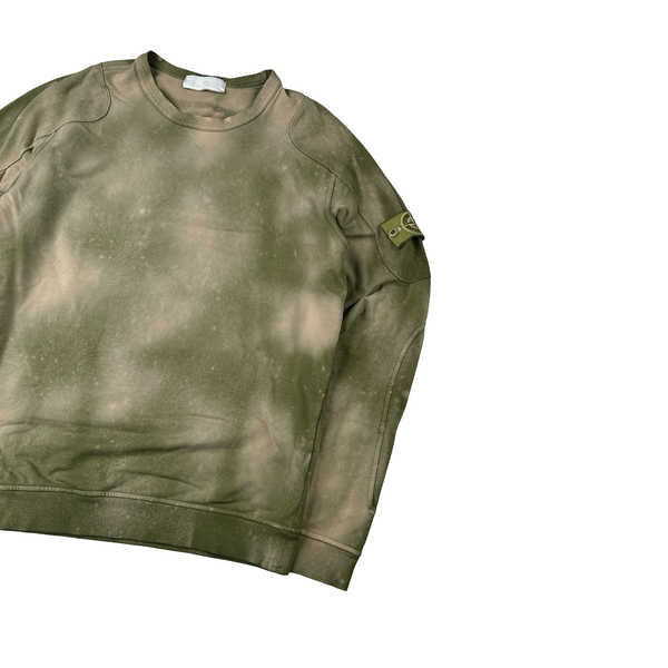 Stone Island 2018 Custom Dyed Ghost Crewneck Jumper - Medium