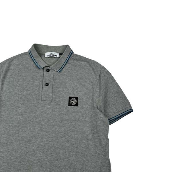 Stone Island 2018 Grey Polo Shirt - XL