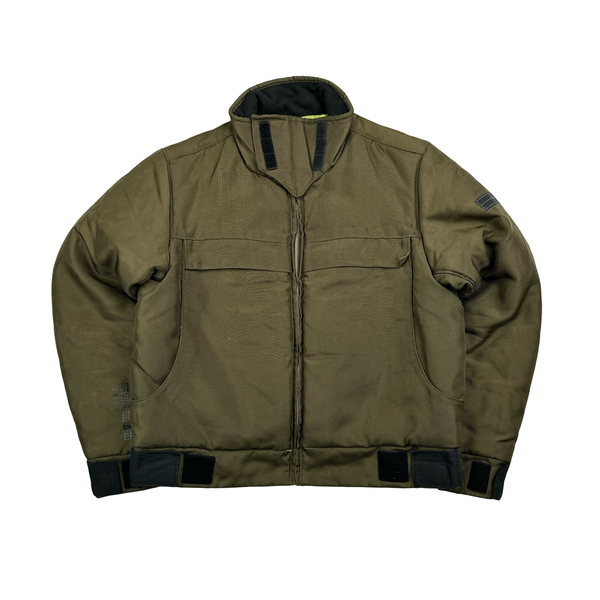 Stone Island 2009 Denims Khaki Heavyweight Down Filled Bomber Jacket - XL