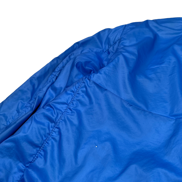 Stone Island 2011 Blue Tyveck Micro Rip Stop Bomber Jacket - Large