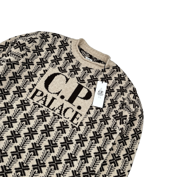 CP Company x Palace Beige Knit - Large