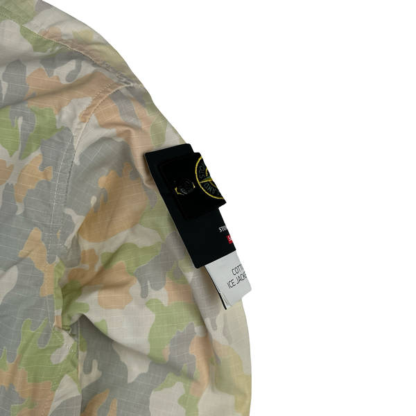 Supreme X Stone Island Reactive Ice Camo Ripstop Jacket - Medium