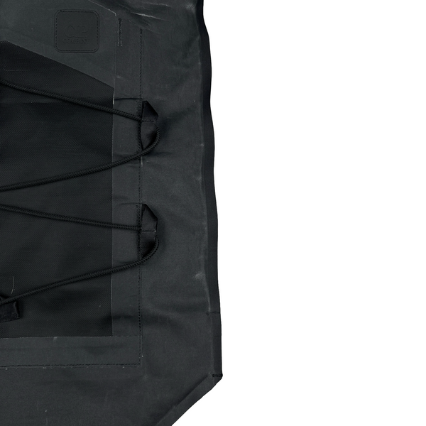 CP Company Black Nylon Resin Metropolis Dry Bag