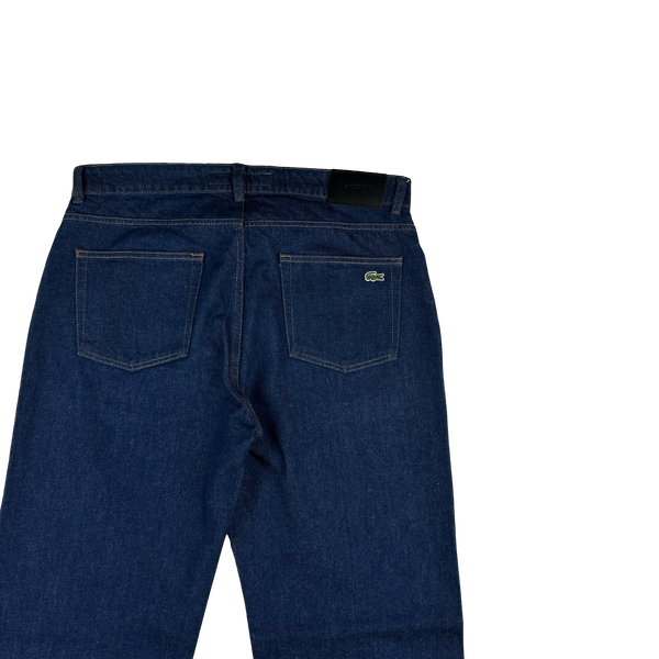 Lacoste Dark Wash Regular Fit Denim Jeans - 34"