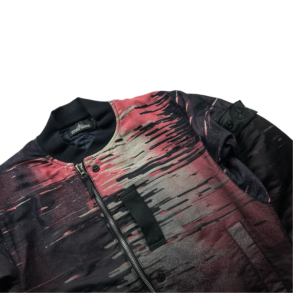Stone Island 2017 Big Loom Shadow Project Bomber Jacket - Small