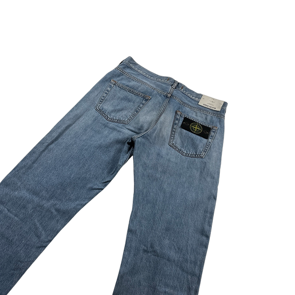 Stone Island 2015 RE T Light Wash Denim Jeans - 30"